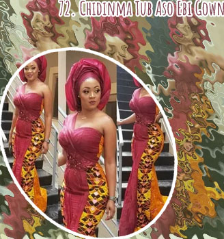 Aso ebi ankara long gown styles
