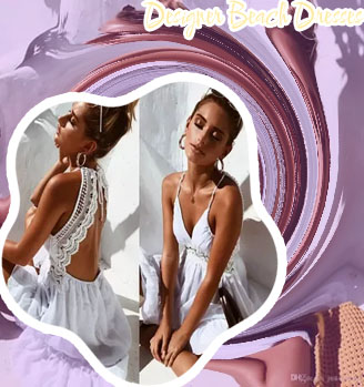 Elegant beach party dresses