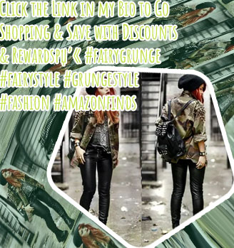 Grunge female fashion
