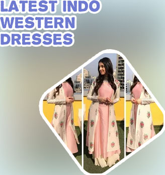 New style indo western dresses