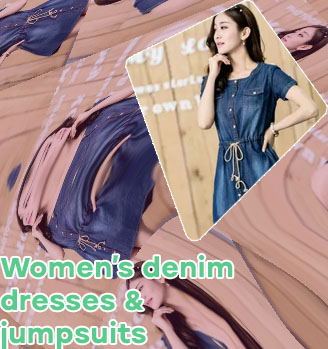 Party denim dress