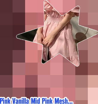 Pink vanilla dress new look