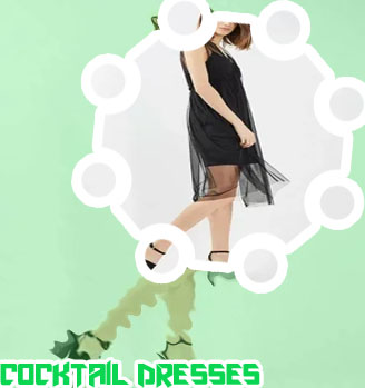 Sleeveless midi cocktail dress