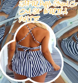 Striped co ord set
