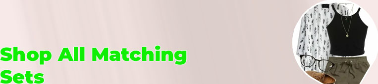 Women's matching set outfits